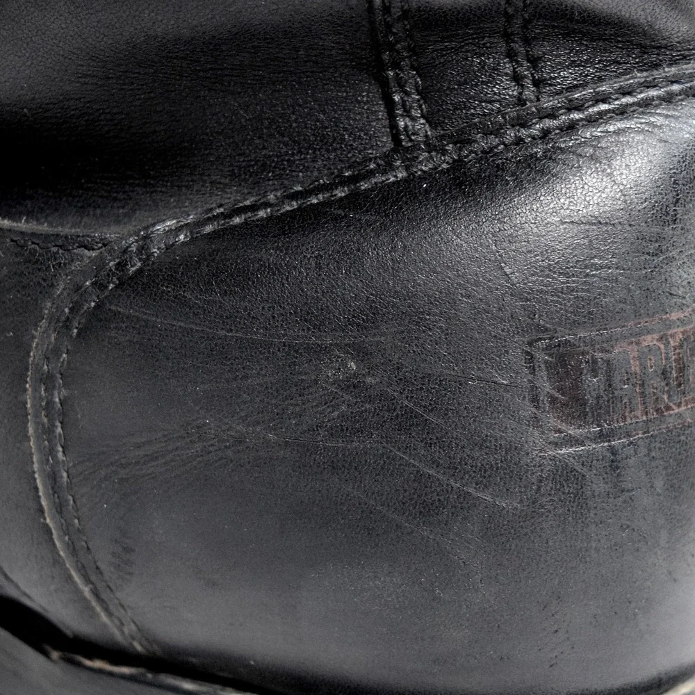 Harley-Davidson Faded Glory Mens 13 Black Leather Motorcycle Riding Boots 91003